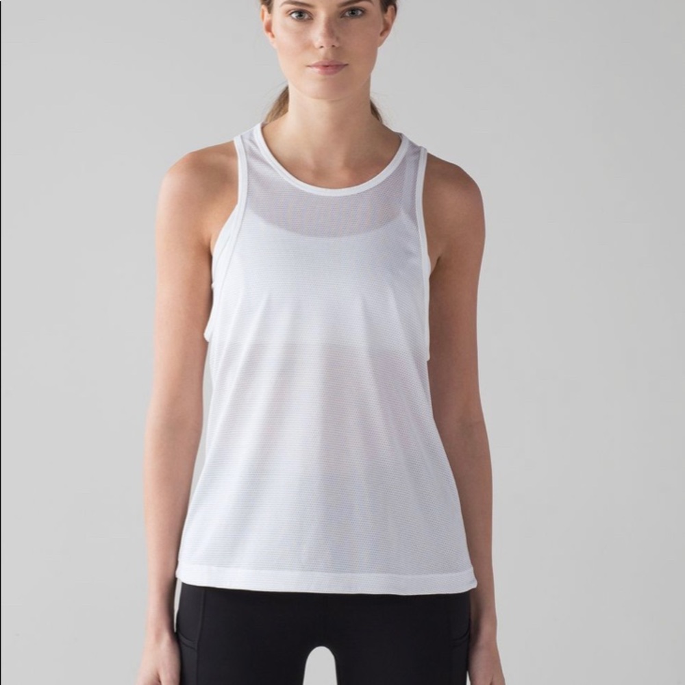 Squad Goals Tank Size 4 White